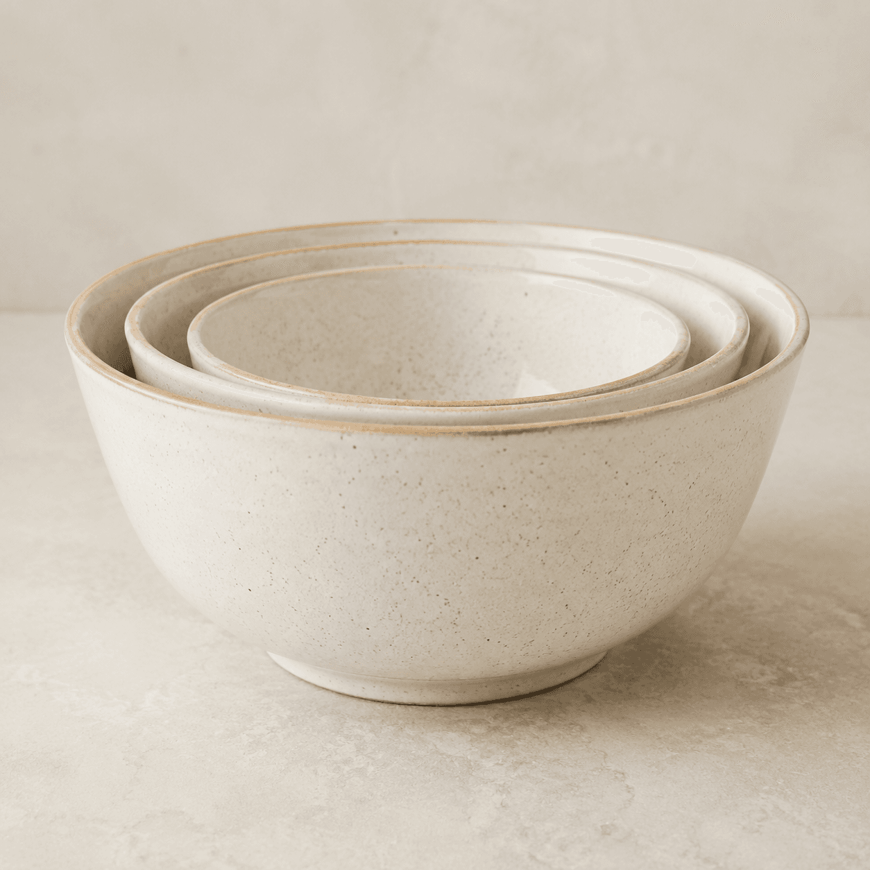 Stoneware Mixing Bowl Set