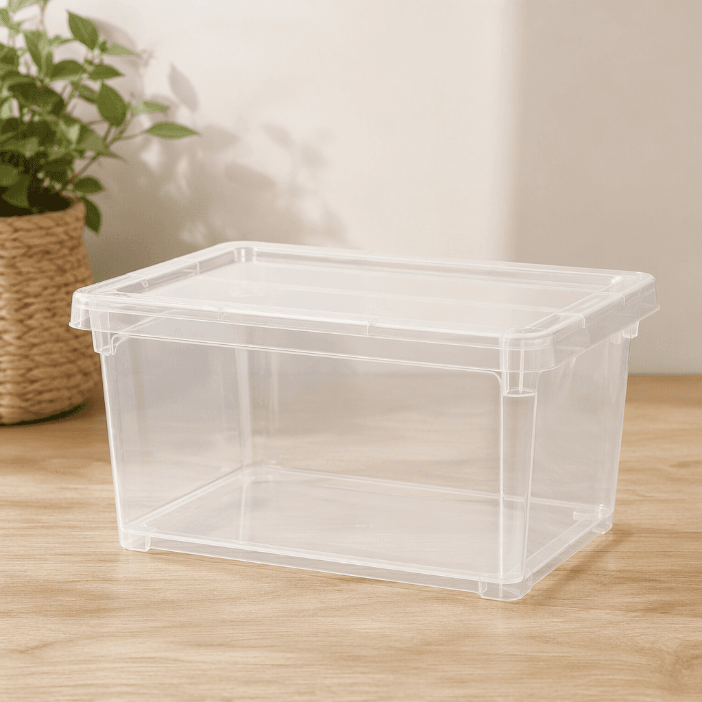 Clear Stackable Storage Box